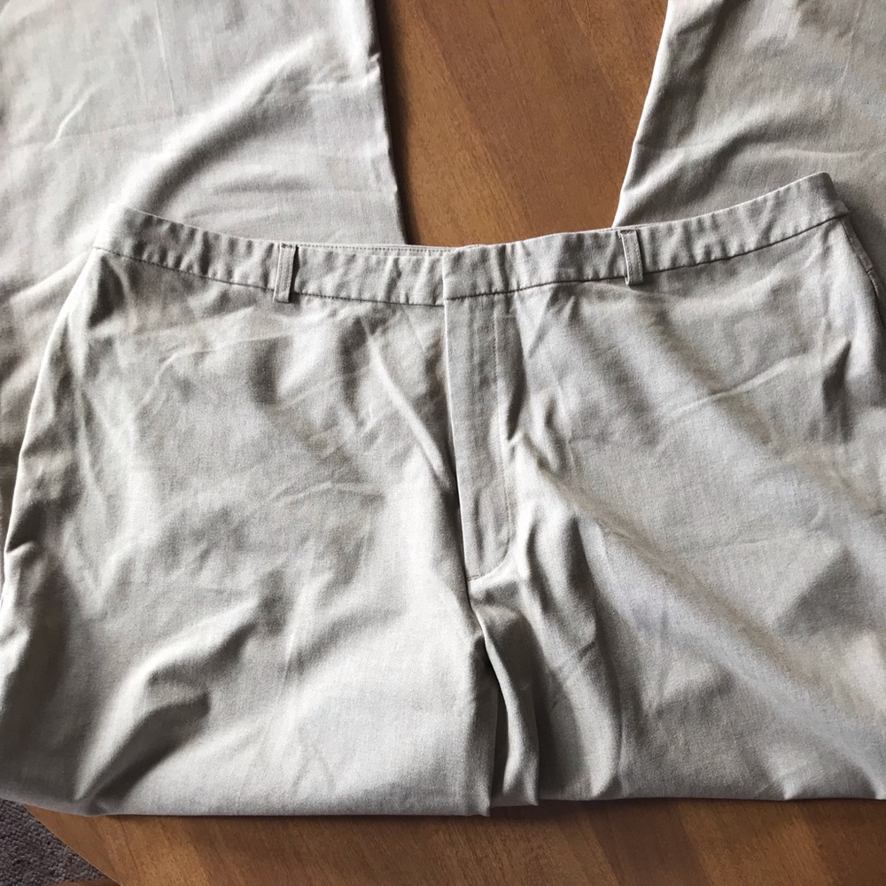 Khaki Stretch Dress Pants